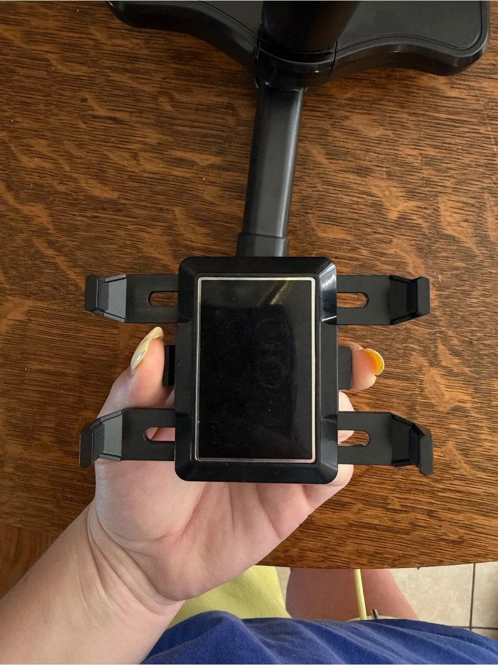 Rear View Mirror Phone Holder
